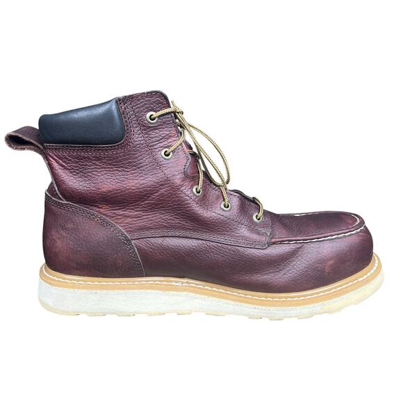 Irish Setter By Red Wing Ashby 6” Brown Leather Safety Toe Work Boot Size US 14